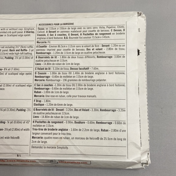 9140 Simplicity Pattern - Picture 5 of 5